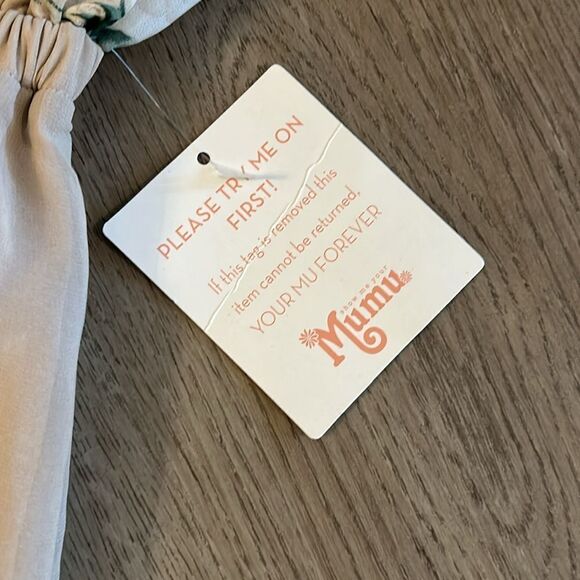 NWT SHOW ME YOUR MUMU KENDALL MAXI DRESS FLORAL BOUQUET BEIGE SIZE XXS - Picture 7 of 9